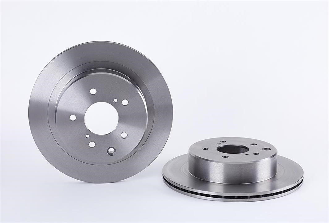 09691210 Brembo Bremsscheibe hinten voll