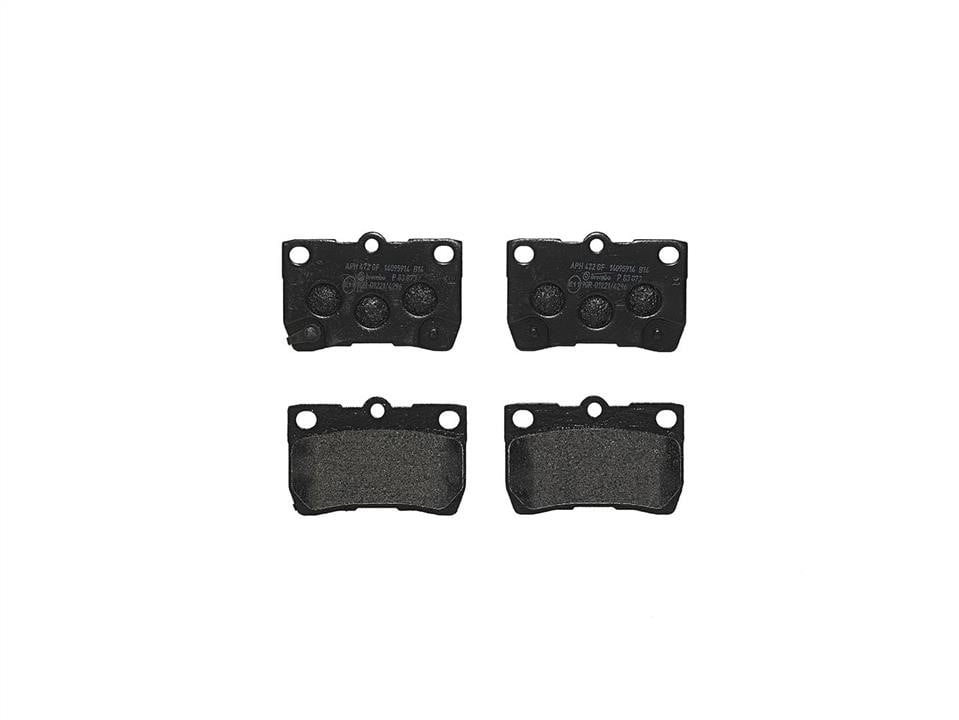 P83073 Brembo Bremsbelagsatz