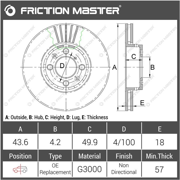 Kup Friction Master R0691 w niskiej cenie w Polsce!