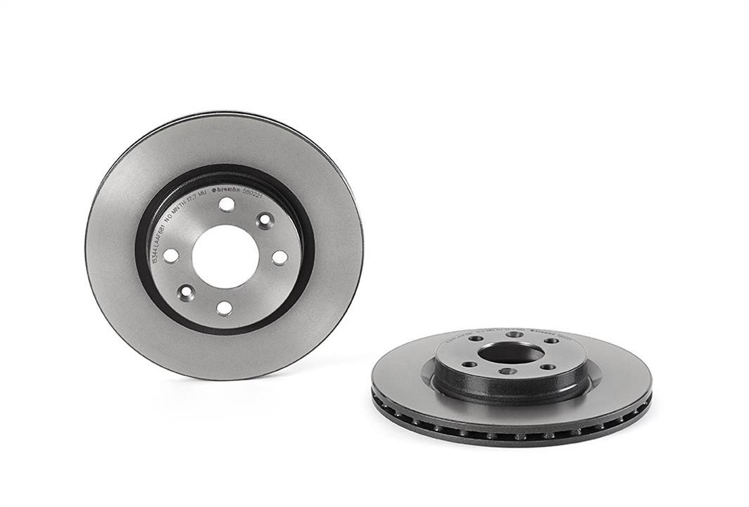 Brembo 09.5802.21 Ventilated disc brake, 1 pcs. 09580221: Buy near me in Poland at 2407.PL - Good price!