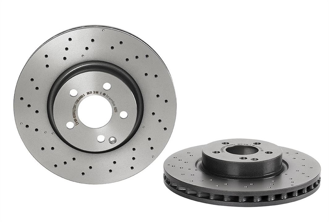 Brembo 09.A621.31 Front brake disc ventilated 09A62131: Buy near me in Poland at 2407.PL - Good price!