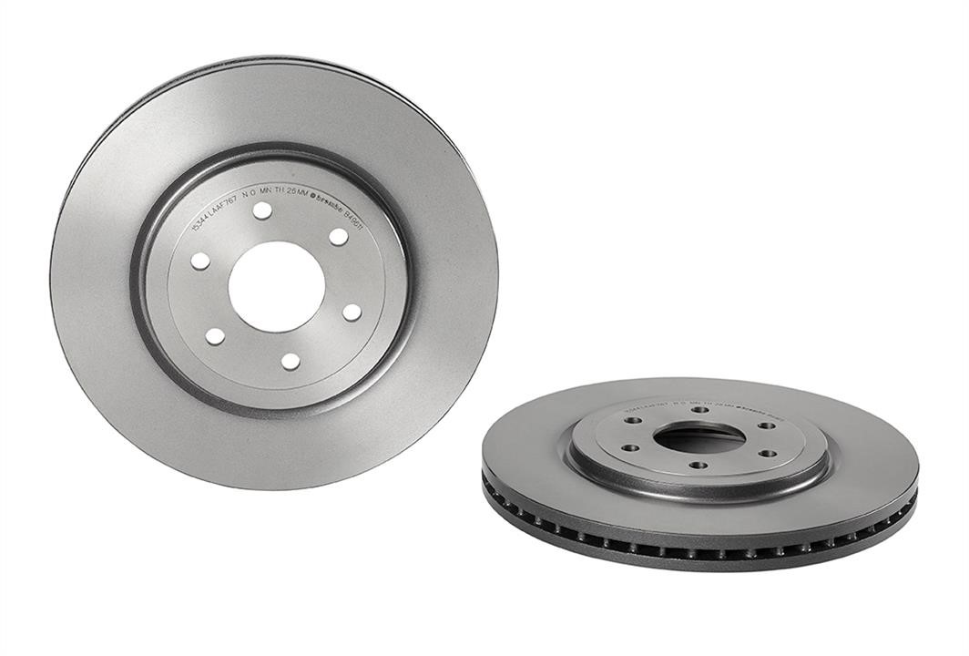 Brembo 09.B496.11 Ventilated disc brake, 1 pcs. 09B49611: Buy near me in Poland at 2407.PL - Good price!