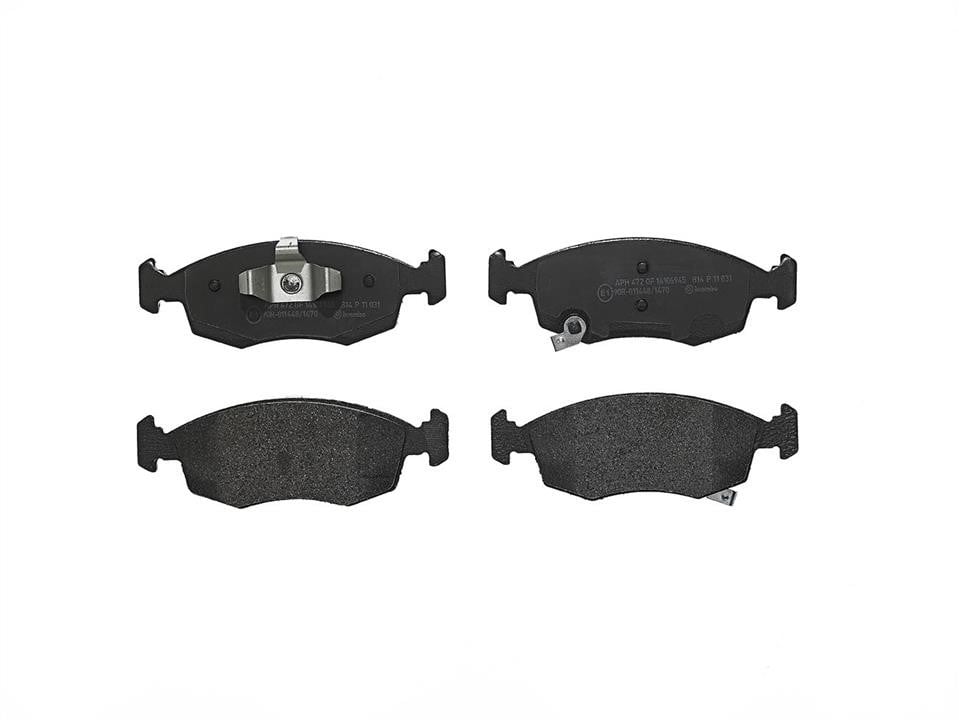 P11031 Brembo Brake pad set