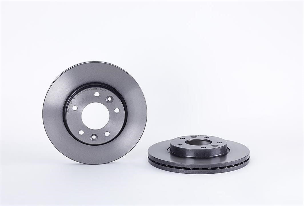 Тормозные диски KIA Carnival (Киа Карнивал): 09972611 Brembo Тормозной диск вентилируемый, 1 шт.