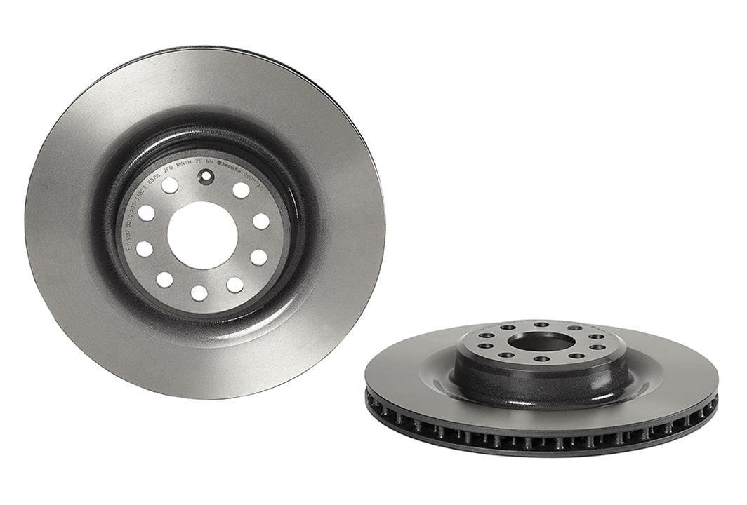 09D77311 Brembo Vented brake disc, 1 pc