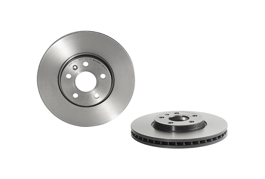 Brembo 09.D250.11 Front brake disc ventilated 09D25011: Buy near me in Poland at 2407.PL - Good price!
