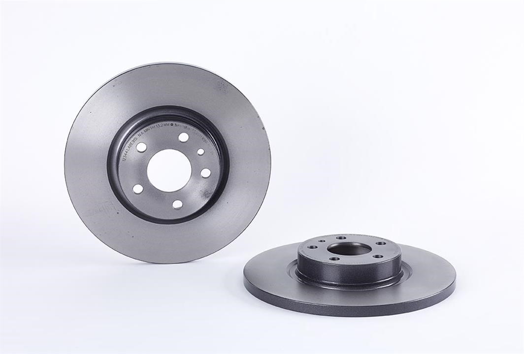 Brembo 08.7354.11 Unventilated front brake disc 08735411: Buy near me in Poland at 2407.PL - Good price!