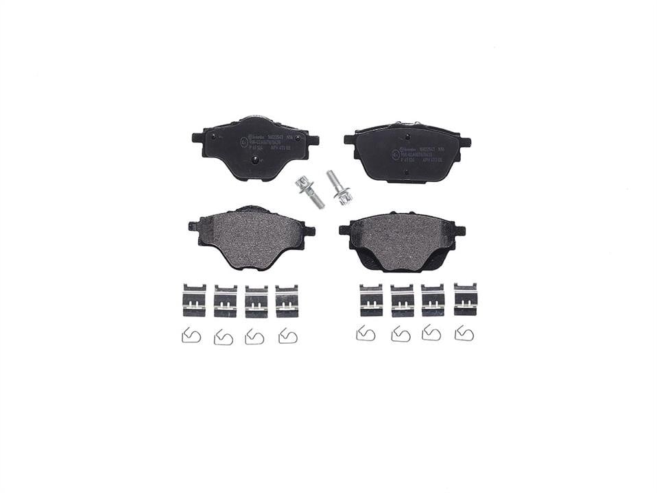 Bremsenteile Vauxhall Grandland X: P61124 Brembo Bremsbelagsatz hinten