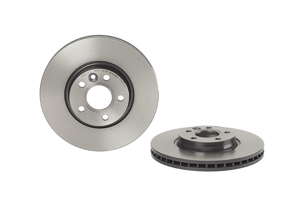 09A42731 Brembo Bremsscheibe vorne belüftet