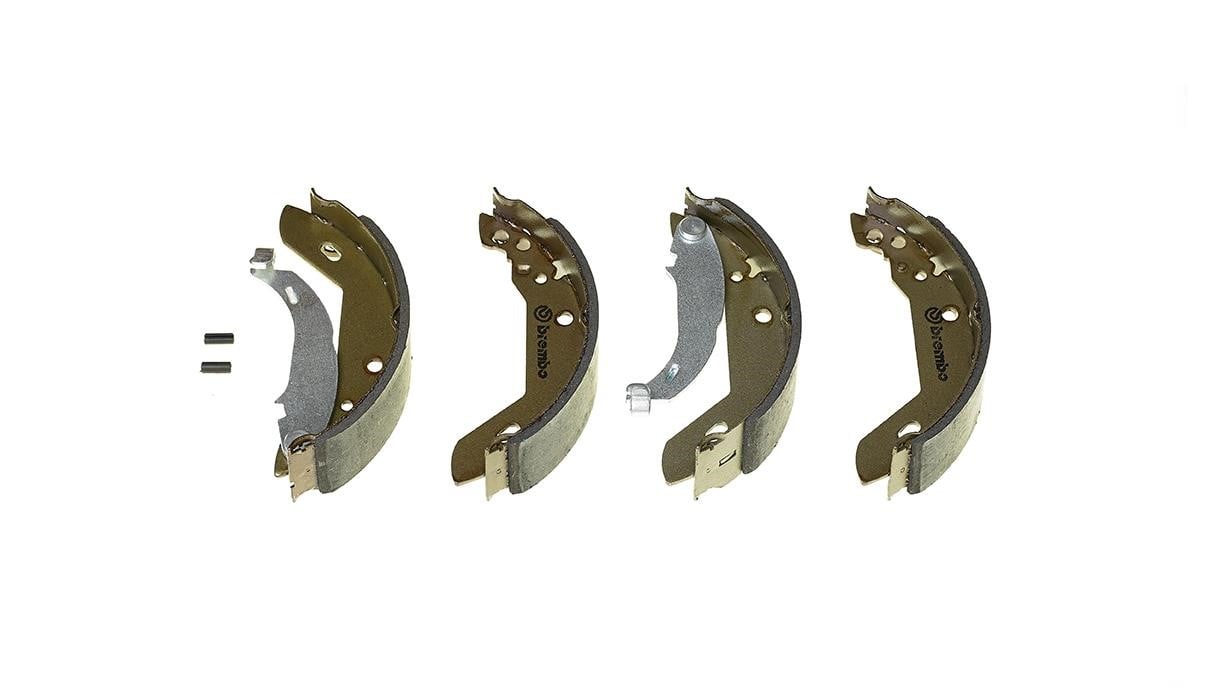 Trommelbremsbacken Peugeot 205: S68518 Brembo Bremsbackensatz