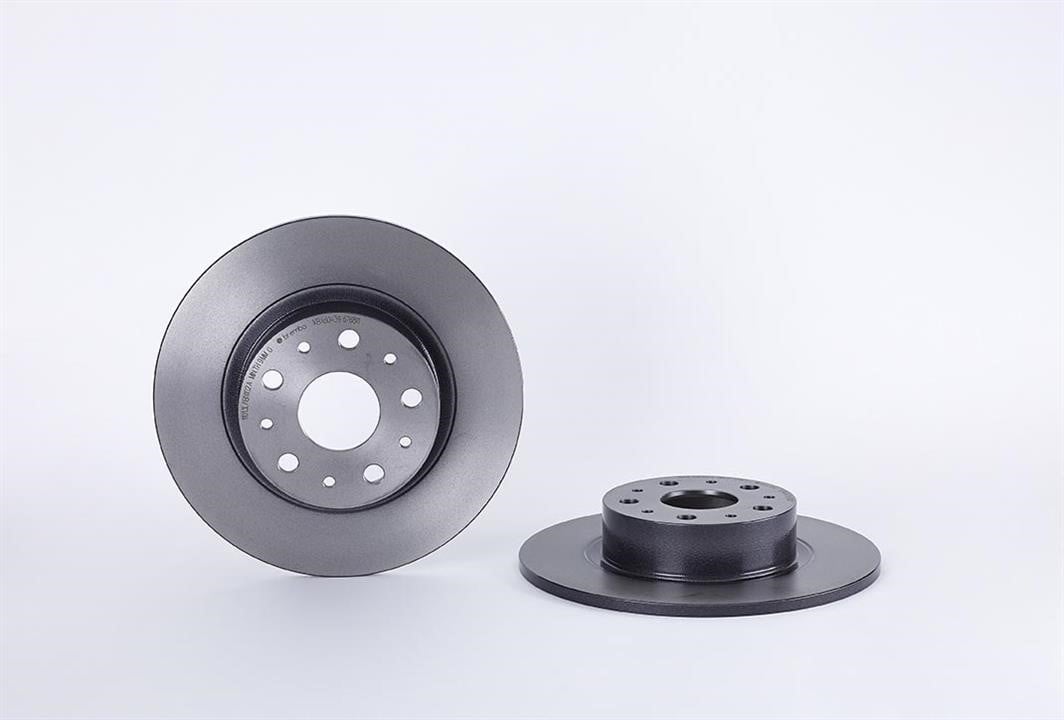 Scheibenbremse Alfa Romeo: 08676811 Brembo Bremsscheibe hinten voll