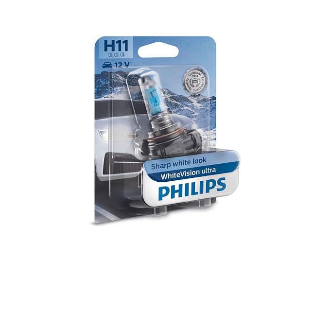 Philips Halogenlampe Philips Whitevision Ultra 12V H11 55W – Preis 126 PLN