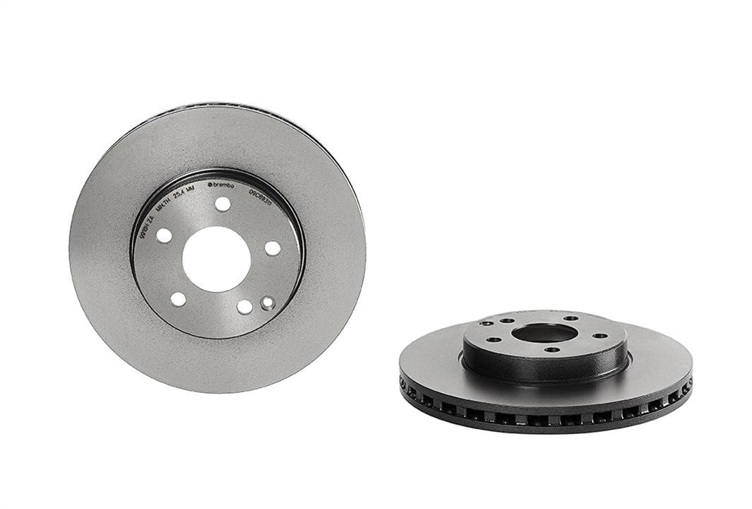 Brembo 09.C893.11 Ventilated disc brake, 1 pcs. 09C89311: Buy near me in Poland at 2407.PL - Good price!