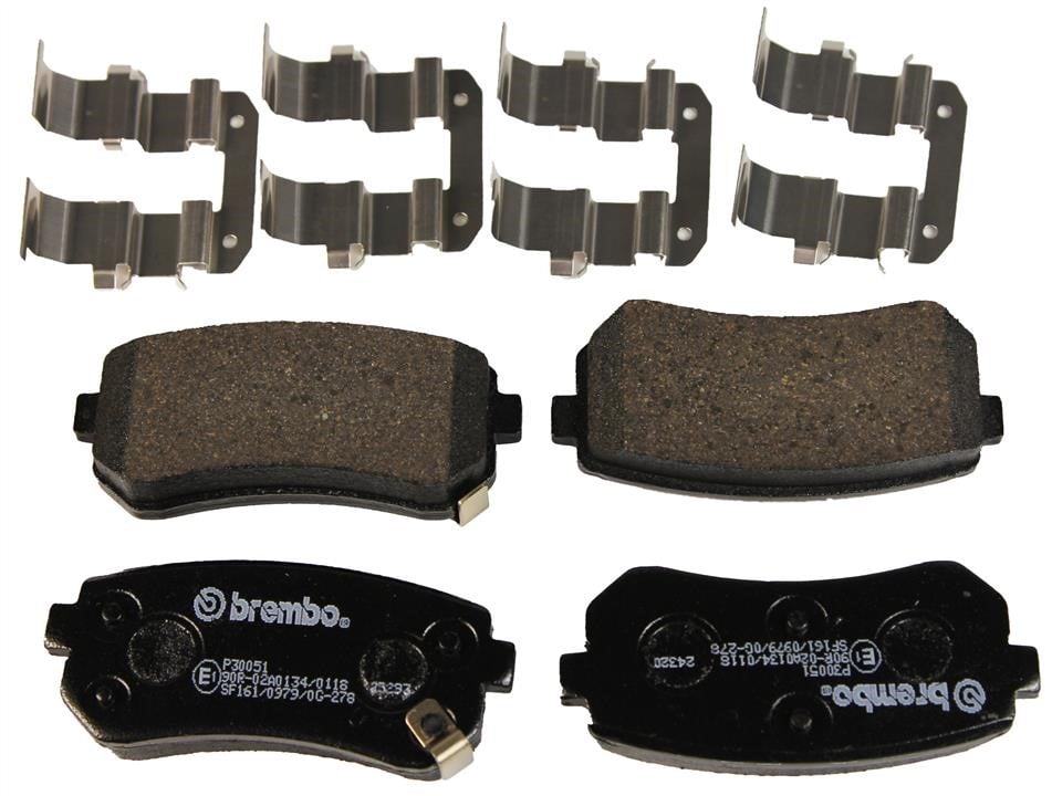 Brembo P 30 051 Brake Pad Set, disc brake P30051: Buy near me in Poland at 2407.PL - Good price!