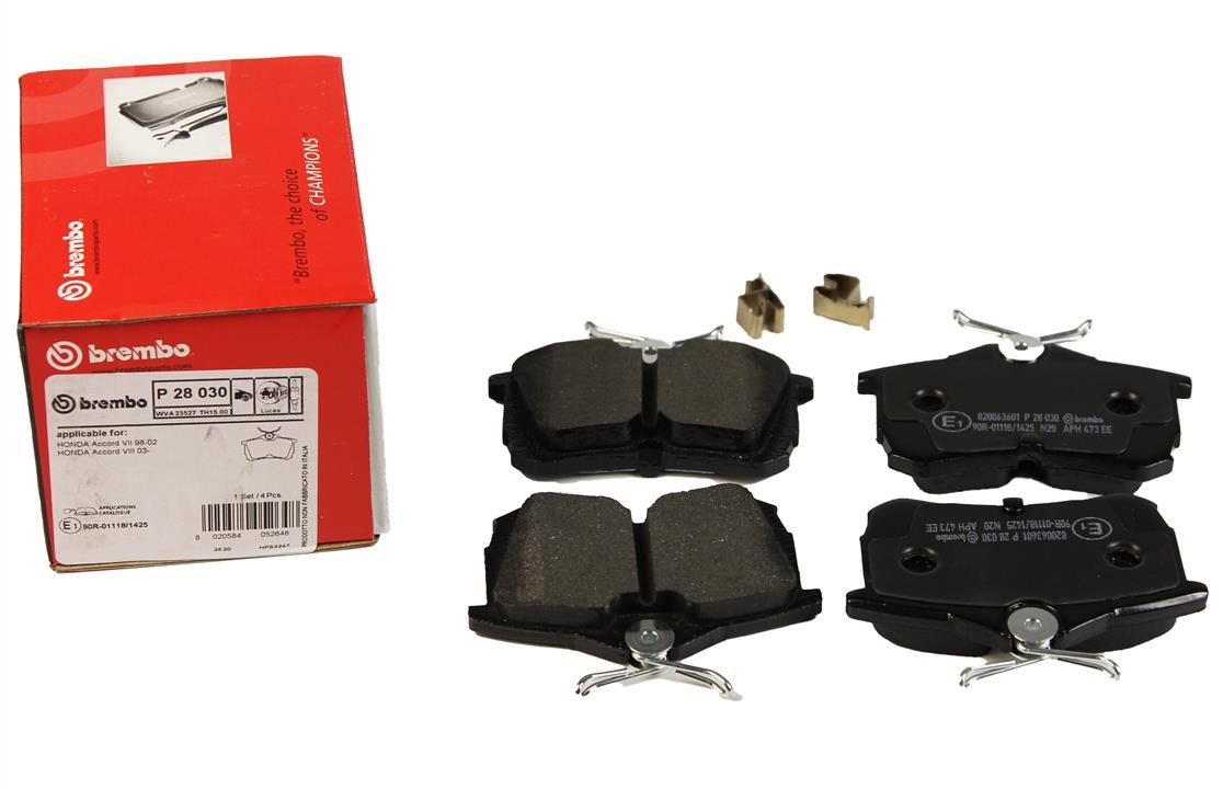 Bremsbelagsatz Brembo P 28 030