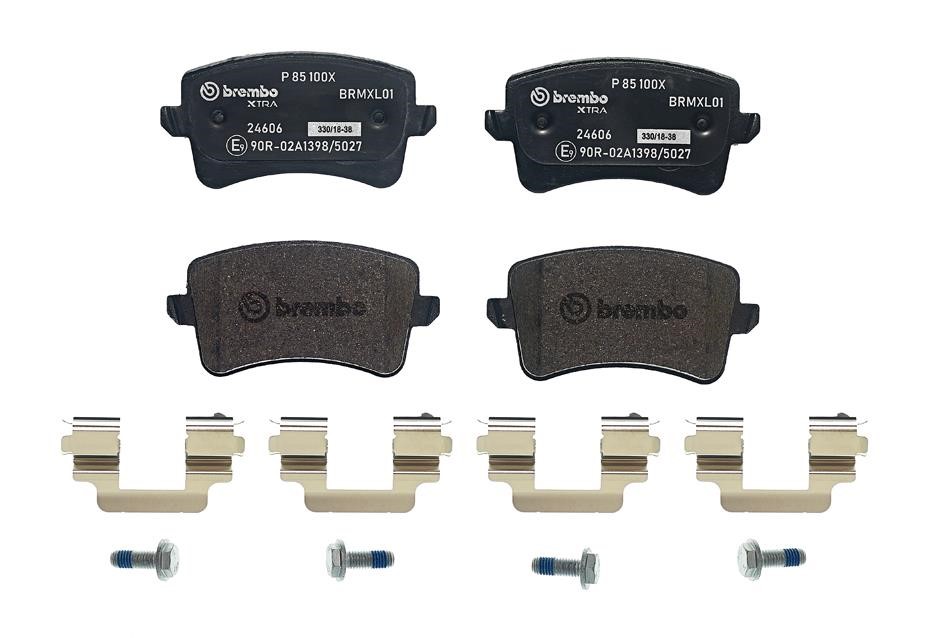 Brembo P 85 100X BREMBO XTRA disc brake pads, set P85100X: Buy near me in Poland at 2407.PL - Good price!