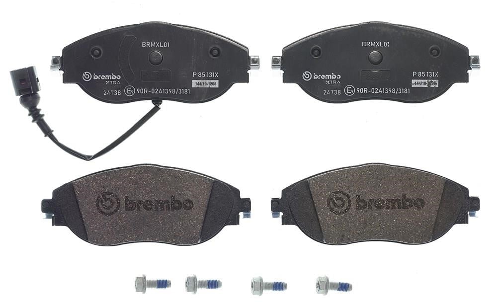 Brembo P 85 131X Тормозные колодки дисковые BREMBO XTRA, комплект P85131X: Отличная цена - Купить в Польше на 2407.PL!