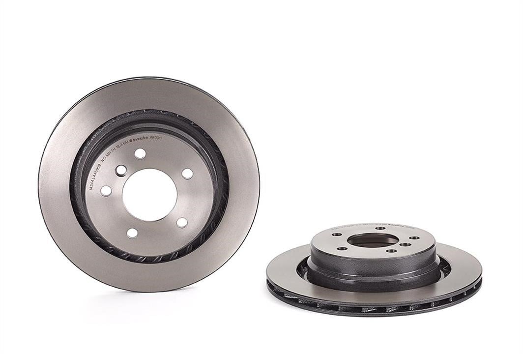 Brembo 09.8699.11 Ventilated disc brake, 1 pcs. 09869911: Buy near me in Poland at 2407.PL - Good price!