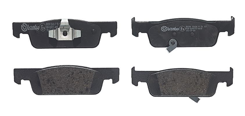Brake pad kit Smart: P50137 Brembo Brake pad set