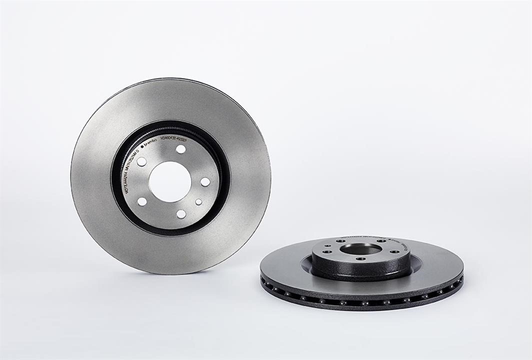 Brembo 09.4939.21 Ventilated disc brake, 1 pcs. 09493921: Buy near me in Poland at 2407.PL - Good price!