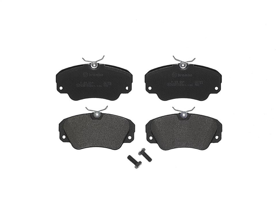 Zestaw klocków hamulcowych Opel Omega B: P59016 Brembo Klocki hamulcowe, zestaw