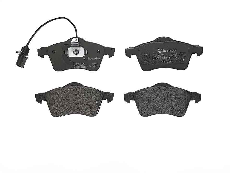 P85049 Brembo Klocki hamulcowe, zestaw