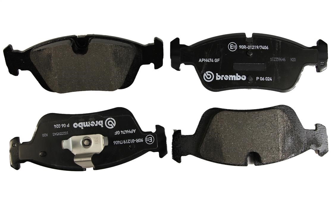 P06024 Brembo Bremsbelagsatz
