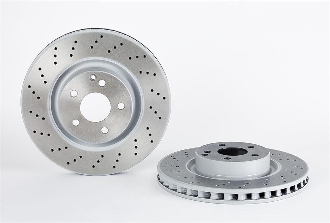 09A73211 Brembo Innenbelüftete Bremsscheibe perforiert