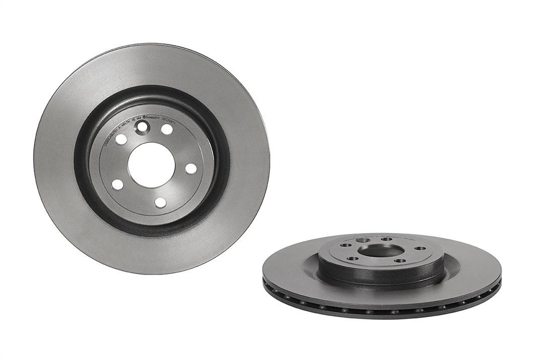 Brembo 09.C209.11 Ventilated disc brake, 1 pcs. 09C20911: Buy near me in Poland at 2407.PL - Good price!
