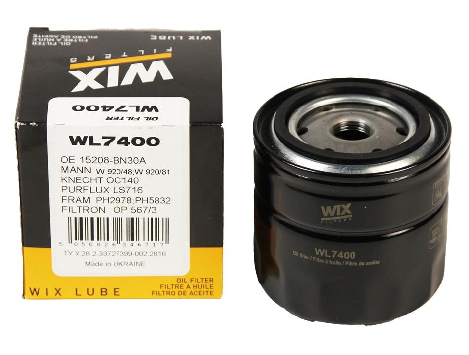 Filtr oleju WIX WL7400