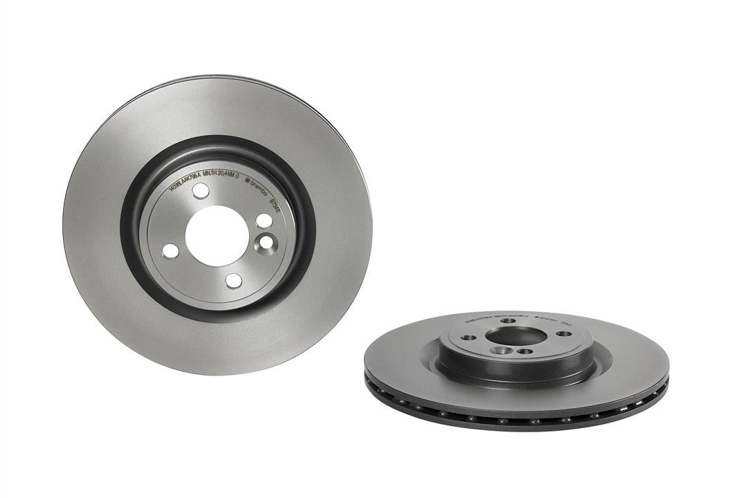 09B75411 Brembo Bremsscheibe vorne belüftet