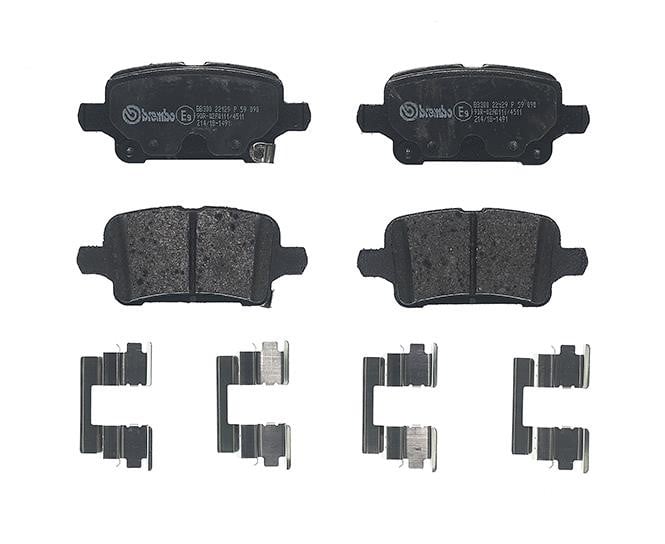 P59090 Brembo Klocki hamulcowe, zestaw