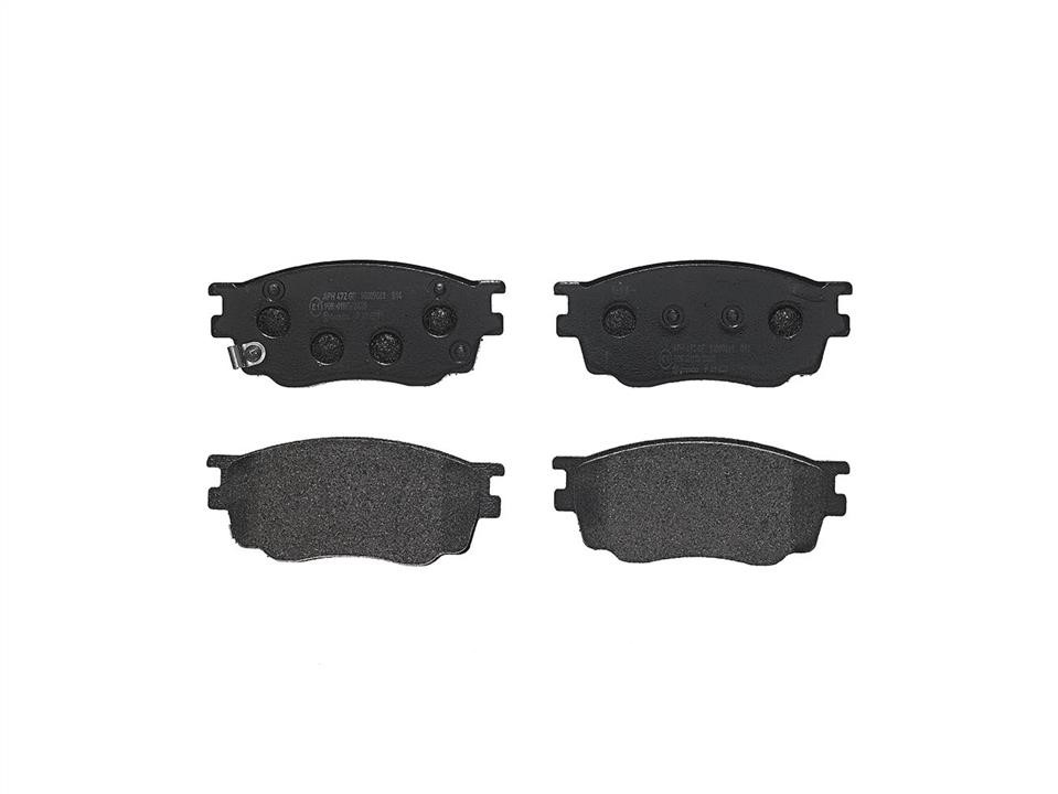 Комплект тормозных колодок Mazda 6 (Мазда 6): P49033 Brembo Тормозные колодки дисковые, комплект