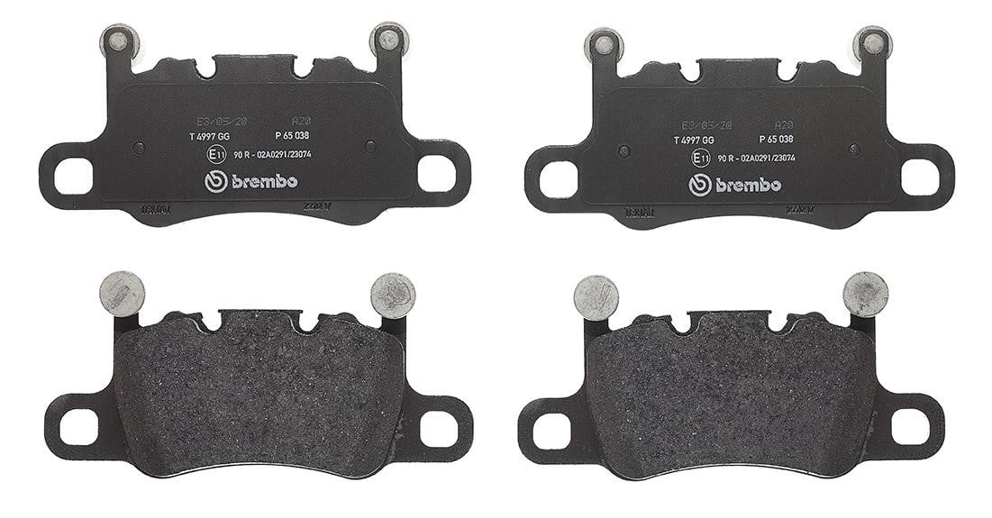 Scheibenbremsbeläge Porsche Taycan: P65038 Brembo Bremsbelagsatz