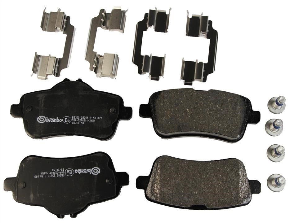 P50099 Brembo Bremsbelagsatz
