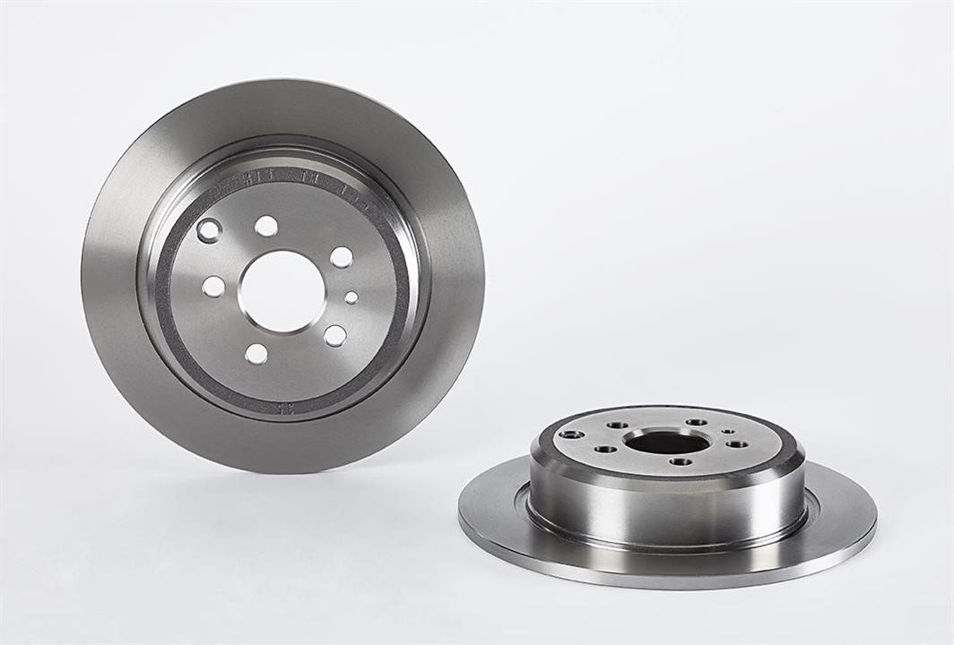 Scheibenbremse Peugeot 806: 08589810 Brembo Bremsscheibe hinten voll