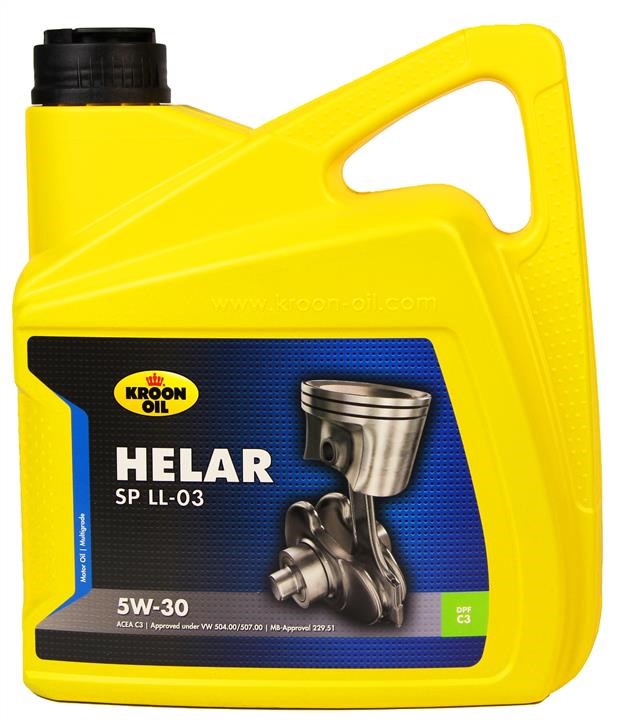 Kroon oil 32303 Engine oil Kroon oil HELAR SP LL-03 5W-30, 4L 32303: Buy near me in Poland at 2407.PL - Good price!