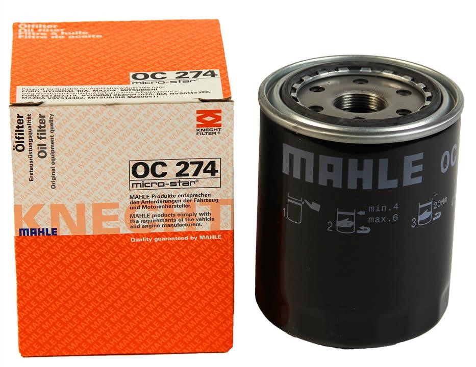 Масляный фильтр Mahle&#x2F;Knecht OC 274