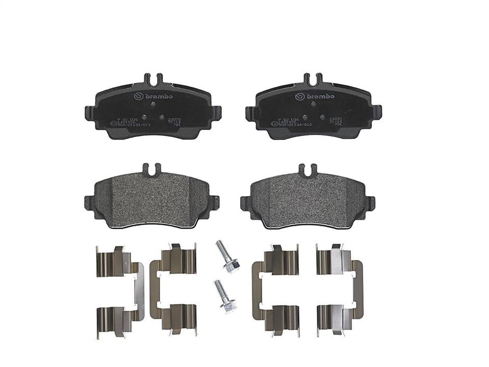 P50036 Brembo Bremsbelagsatz