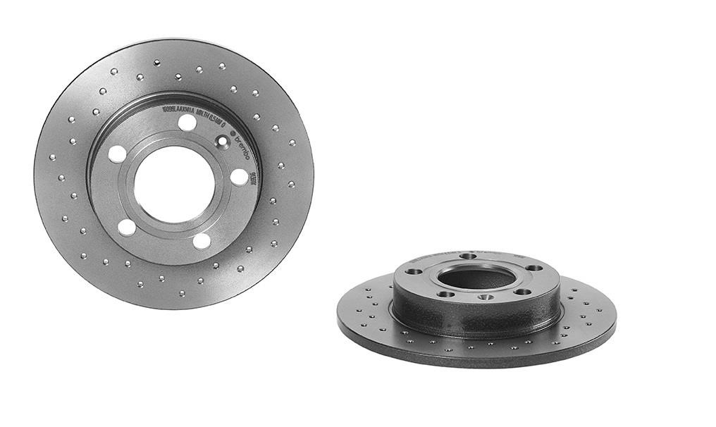 Brembo 08.9136.1X Unventilated brake disc 0891361X: Buy near me in Poland at 2407.PL - Good price!