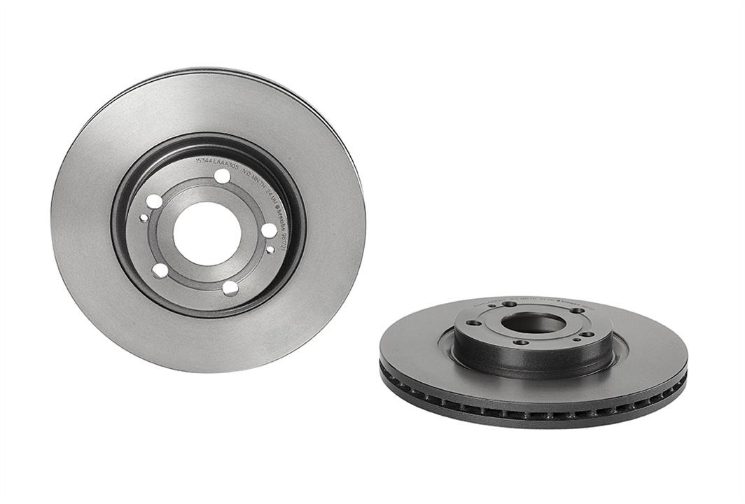 Brembo 09.9817.21 Ventilated disc brake, 1 pcs. 09981721: Buy near me at 2407.PL in Poland at an Affordable price!