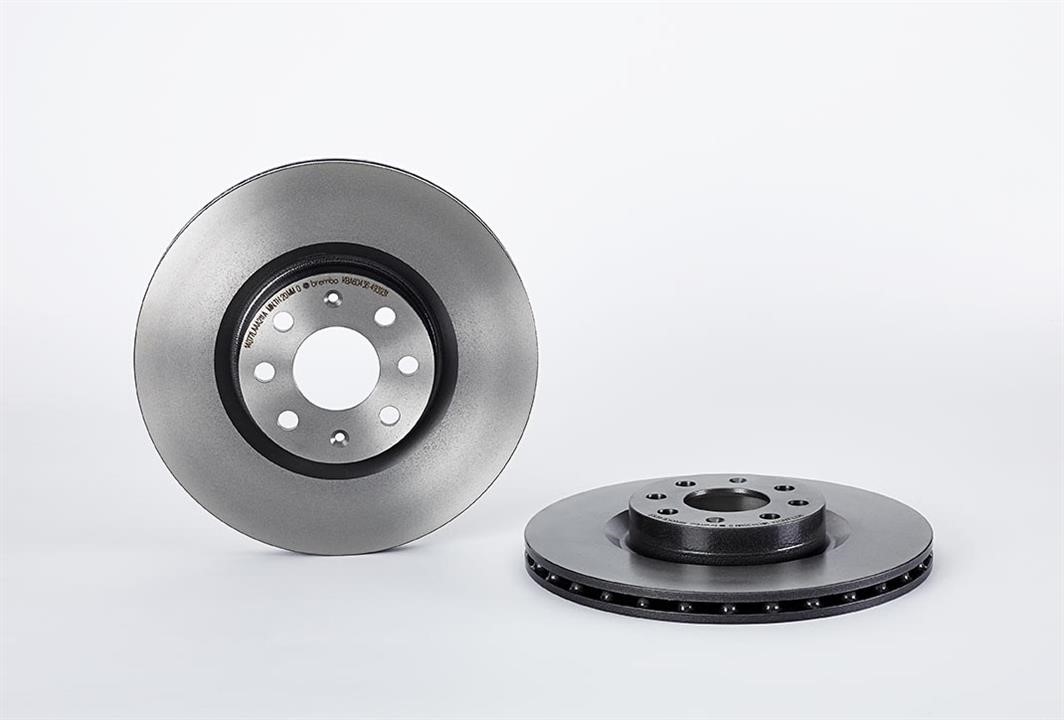 Brembo 09.4939.31 Диск гальмівний вентильований, 1 шт. 09493931: Купити у Польщі - Добра ціна на 2407.PL!