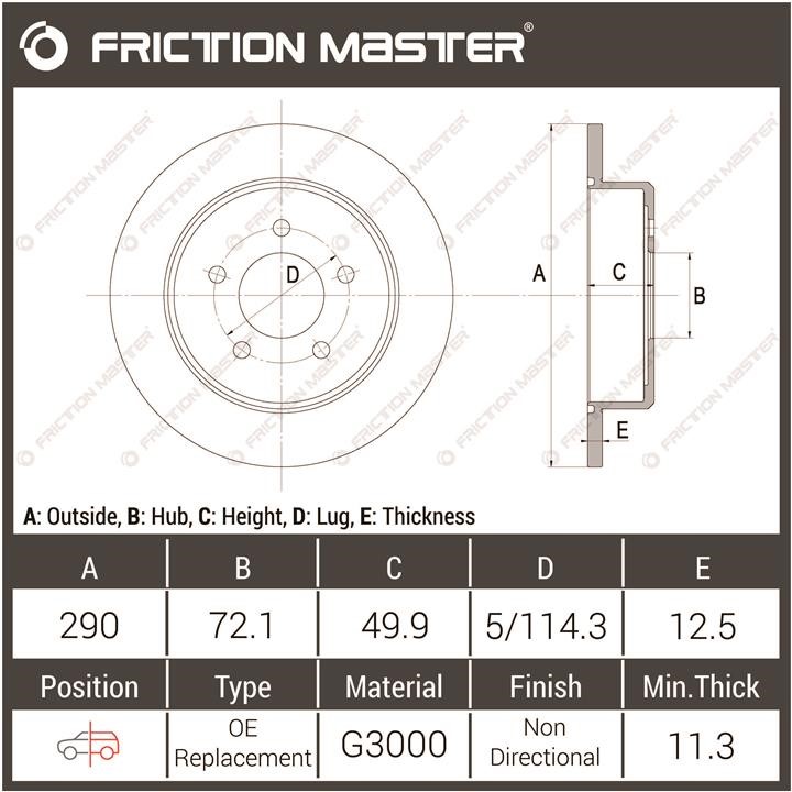 Купити Friction Master R0118 за низькою ціною в Польщі!