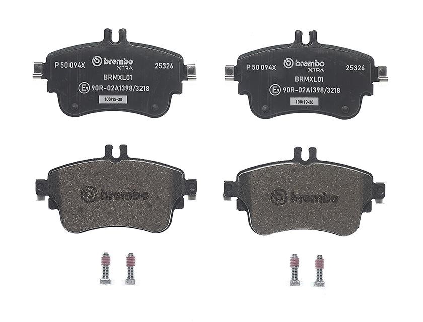 Brembo P 50 094X Тормозные колодки дисковые BREMBO XTRA, комплект P50094X: Отличная цена - Купить в Польше на 2407.PL!