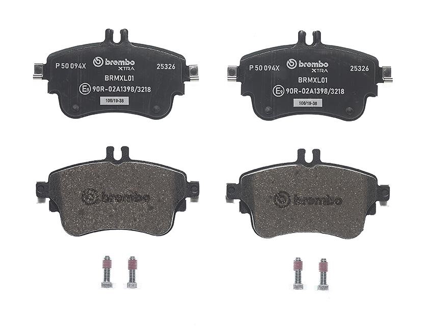 Brembo P 50 094X Гальмівні колодки BREMBO XTRA, комплект P50094X: Приваблива ціна - Купити у Польщі на 2407.PL!