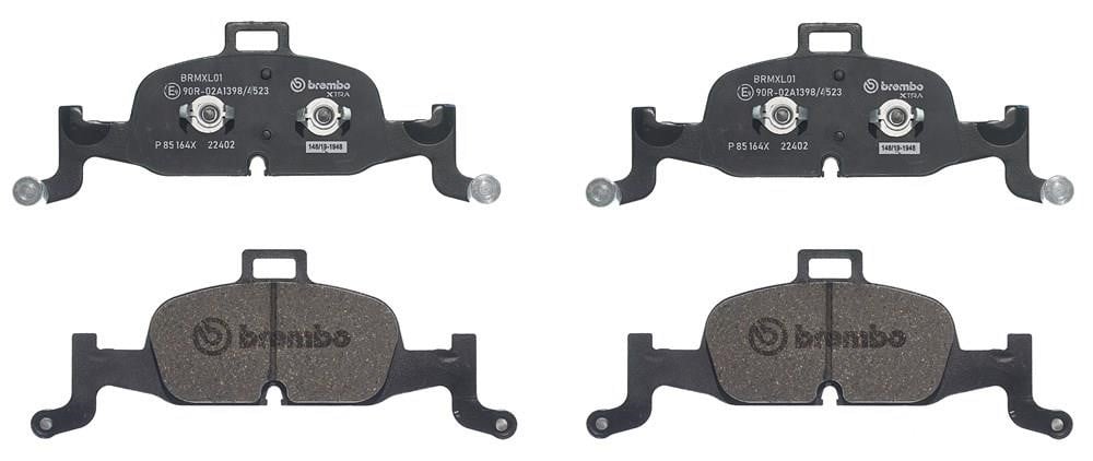 P85164X Brembo BREMBO XTRA Scheibenbremsbeläge, Satz