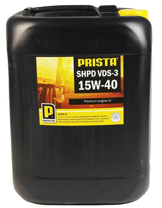 Prista Oil 3800020115213 Масло моторное Prista SHPD Vds-3 15W-40, 20 л 3800020115213: Отличная цена - Купить в Польше на 2407.PL!