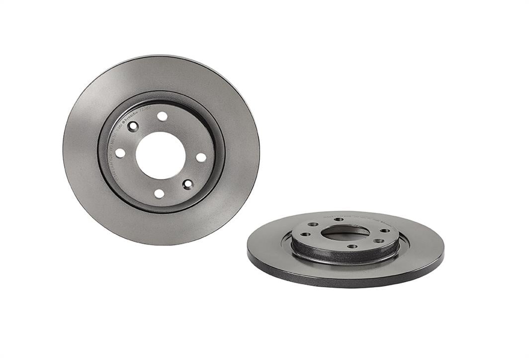 08723811 Brembo Unventilated front brake disc