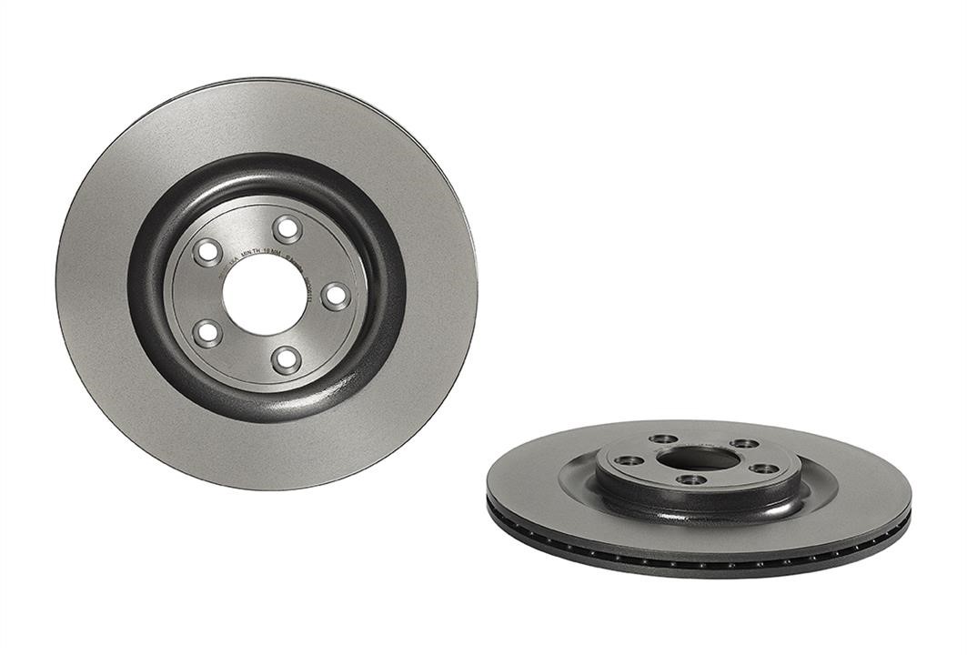 09D06111 Brembo Innenbelüftete Bremsscheibe