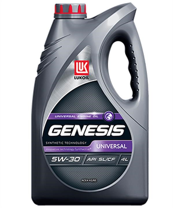 Lukoil 3148621 Engine oil LUKOIL GENESIS UNIVERSAL 5W-30, 4L 3148621: Buy near me in Poland at 2407.PL - Good price!